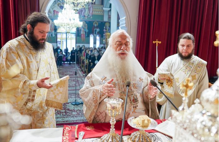 Αρχιεράτικη Θεία Λειτουργία για την εορτή του Οσ. Νικοδήμου του Βεροιέως