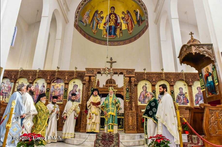 Τα Εισόδια της Θεοτόκου στη Μητρόπολη Λαγκαδά