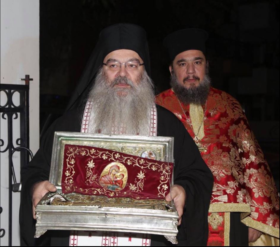 Υποδοχή Ιερού Λειψάνου στον άγιο Νικόλαο Χαριλάου