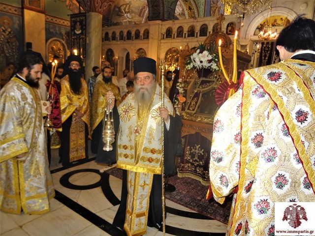 Εσπερινός Ενθρονίσεως της Ιερής Εικόνας του Οσίου Νίκωνος