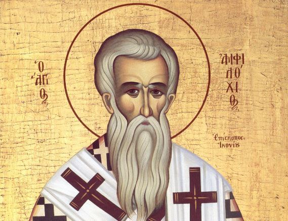 Του εν Aγίοις Πατρός ημών Αμφιλοχίου Ικονίου