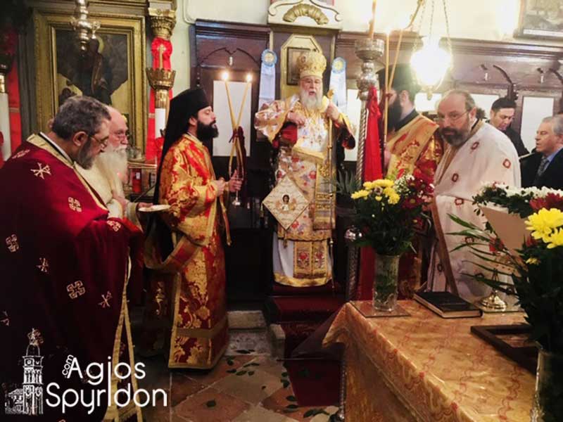 Μητρ.Κερκύρας: Όλη η ζωή του Πρωτομάρτυρα Αγ.Στεφάνου μια Δοξολογία