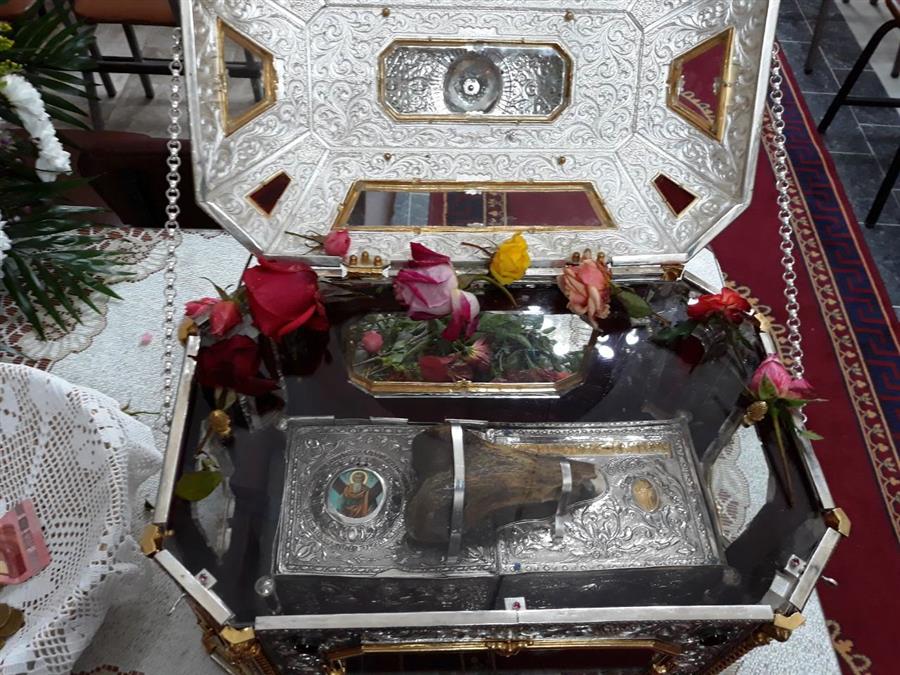 Ι. Μητρ. Θεσσαλιώτιδος: Τιμήθηκε η μνήμη του Αγ. Ανδρέα