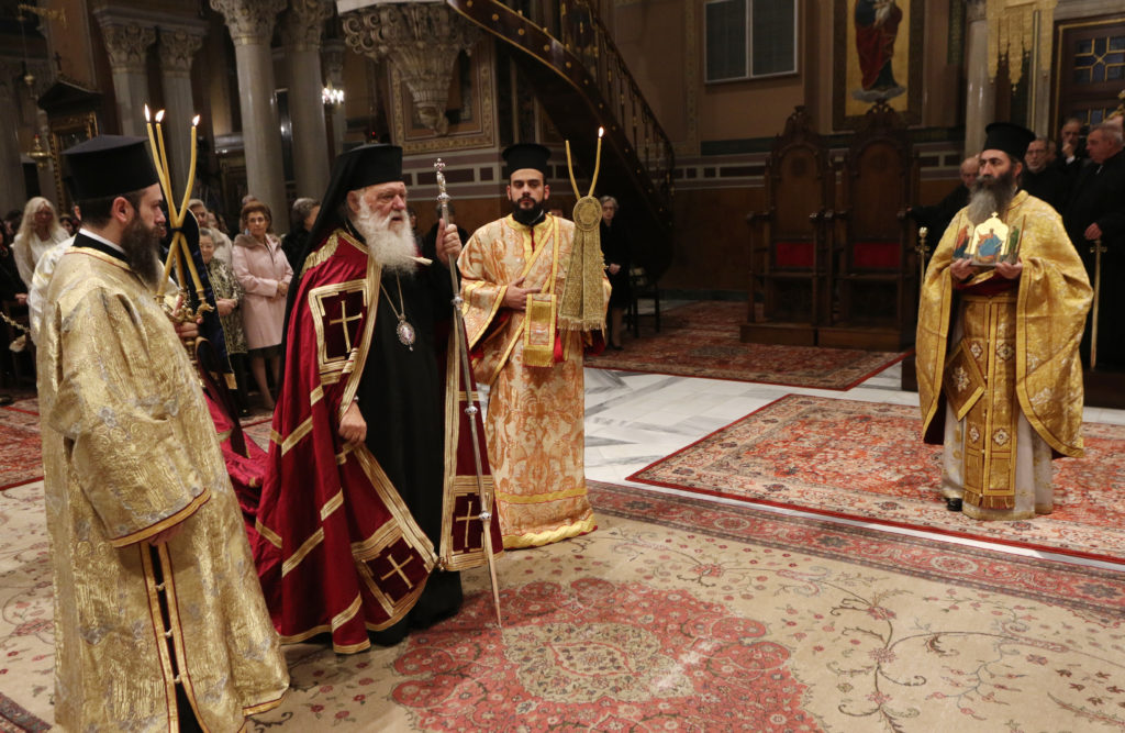 Χριστούγεννα στη Μητρόπολη της Αθήνας