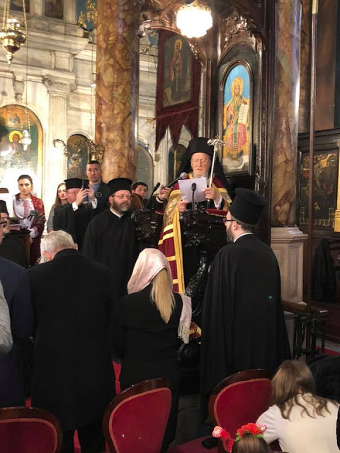 Ο Οικουμενικός Πατριάρχης κοντά στον Ουκρανικό λαό