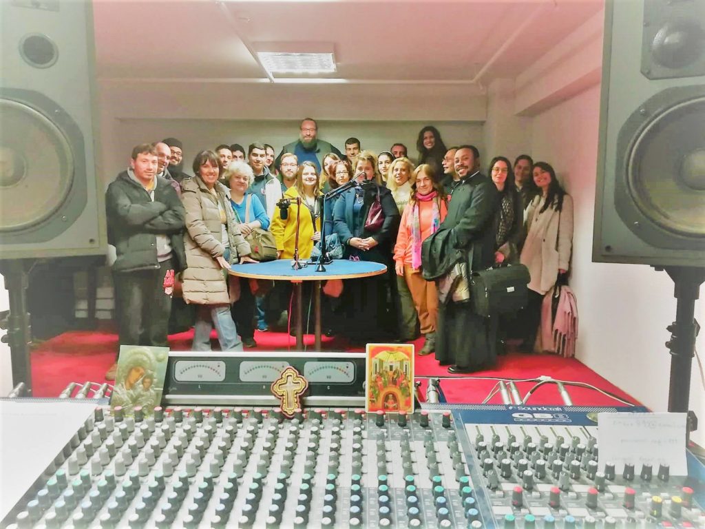 Επίσκεψη Φοιτητών στον Ραδιοφωνικό Σταθμ. της Εκκλ.της Ελλάδος