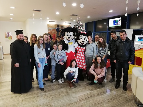 Παιδιά Λυκείου επισκέφθηκαν την Παιδιατρική Κλινική