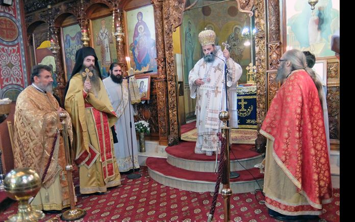 Θεία Λειτουργία στον Άγιο Σεραφείμ στη Μητρ. Ιωαννίνων