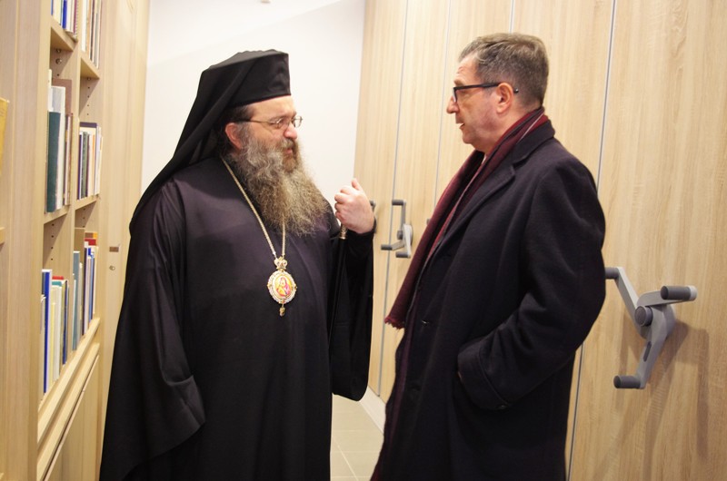Ο Δήμαρχος Αθηναίων στη Μητρόπολη Χίου
