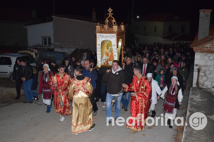 Η Αχλάδα εόρτασε με λαμπρότητα τον πολιούχο της Άγιο Σπυρίδωνα