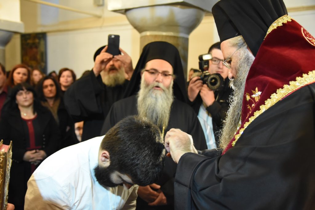 Κουρά Μοναχού στην Ι.Μ. Κίτρους