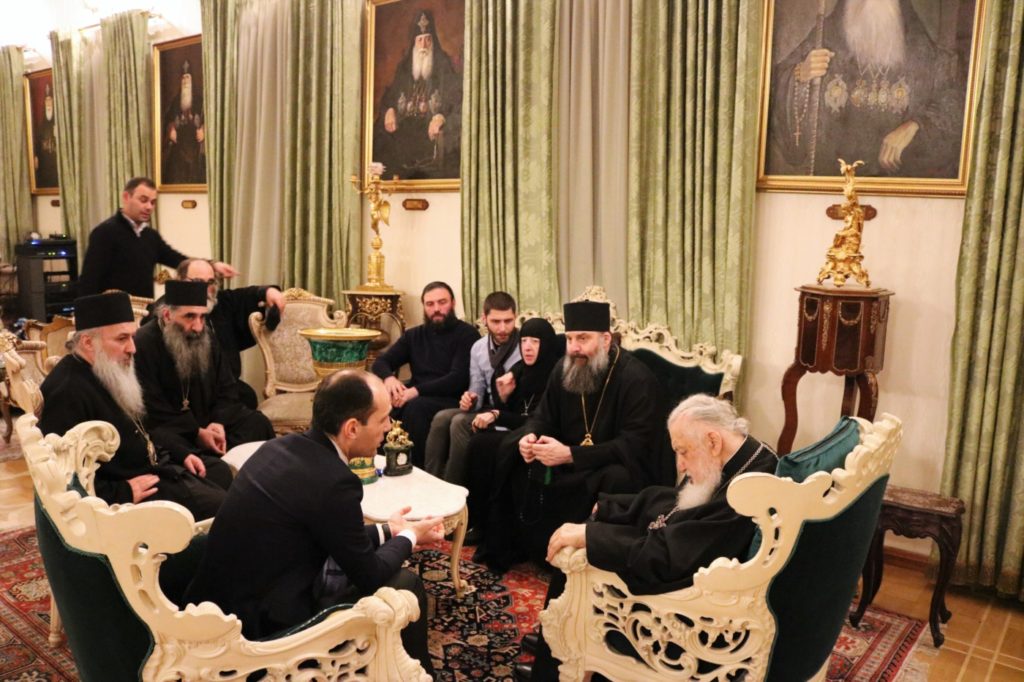 Συνάντηση του Πατριάρχη Γεωργίας κ. Ηλία με τον Υπουργό Γεωργίας