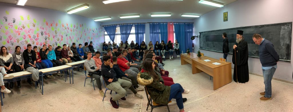 Στο Λύκειο Κολυμβαρίου ο Μητροπ. Κισάμου