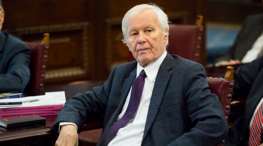 Acad. Eugen Simion, primul critic român care primește Medalia de Aur pentru Filologie Alfred Nobel