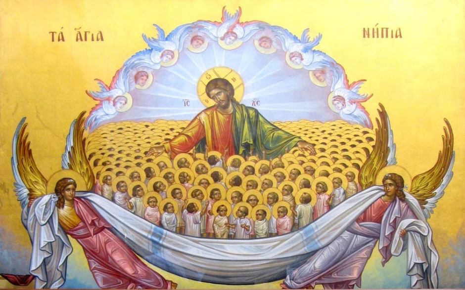 Στην Ιερά Μονή των Αγίων Νηπίων