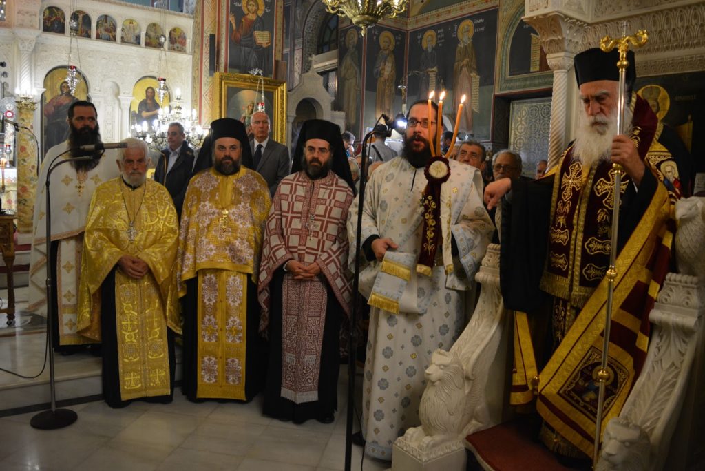 Πανηγυρικός Αρχιερατικός Εσπερινός στην Αγία Βαρβάρα Π. Φαλήρου