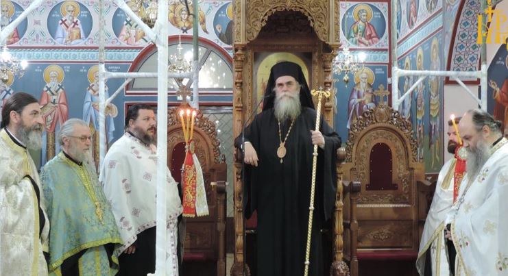 Εσπερινός Αγ. Ιωάννου Δαμασκηνού στην Άρτα