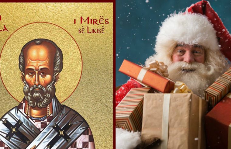 Është i njëjti person Shën Nikolla dhe Santa Klausi?