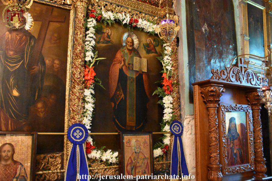 الإحتفال بعيد القديس نيقولاوس الصانع العجائب في البطريركية