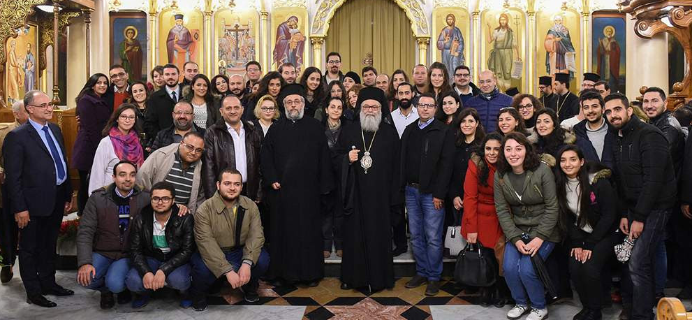 لقاء ميلادي لصاحب الغبطة البطريرك يوحنا العاشر