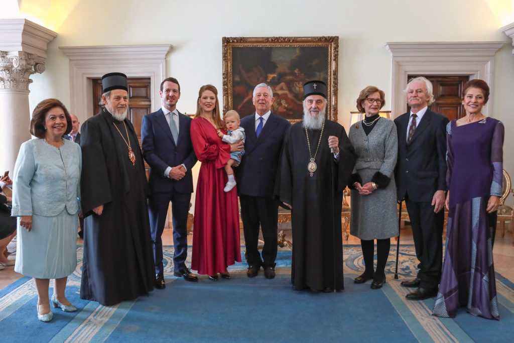 Патриарх Ириней кръсти малкият принц Стефан от Сръбското кралско семейство