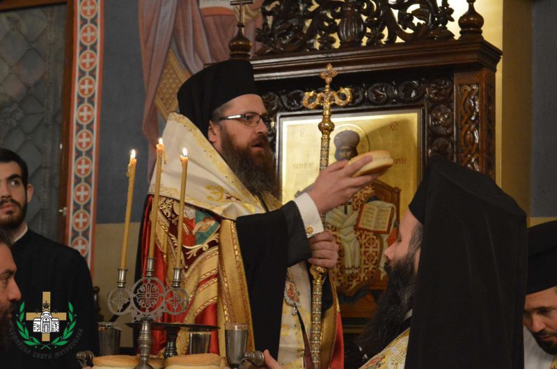 Архиерейска празнична вечерня в чест на св. Варвара