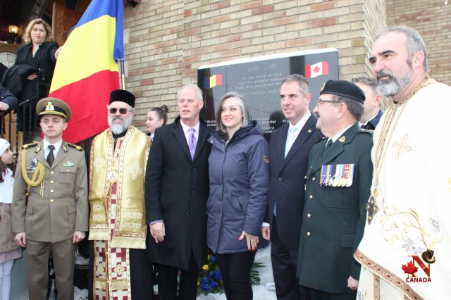 Romanian, Canadian WWI soldiers commemorated at Oshawa