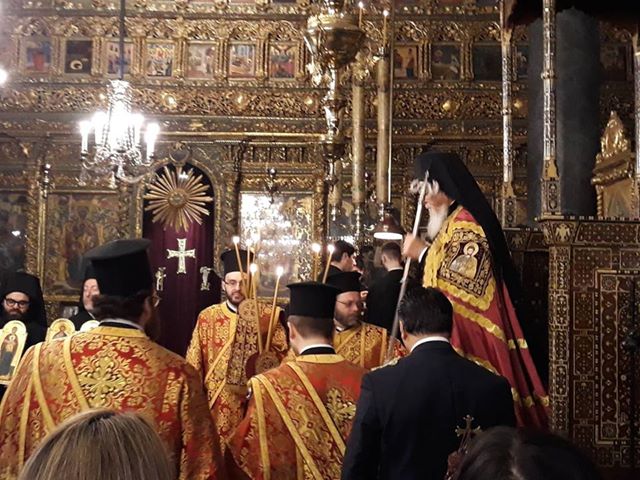 Αποκλειστικές εικόνες από την Θεία Λειτουργία στο Φανάρι