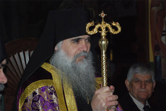 Ο Καθηγούμενος της Ι.Μ. Γρηγορίου αγρυπνεί στο Λιβάδι Πιερίας