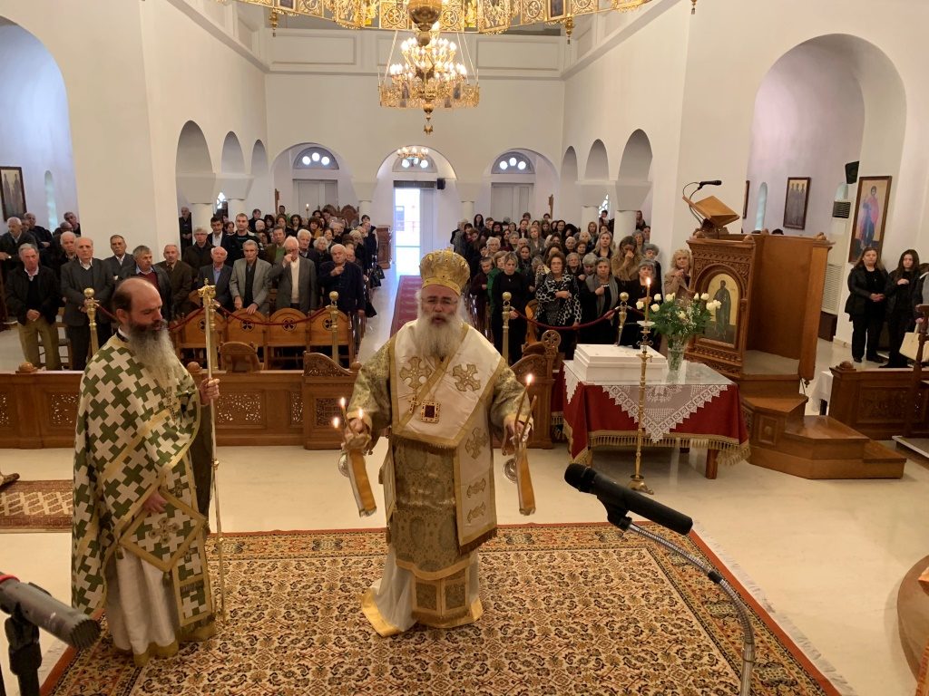 Μνήμη Οσίου Πορφυρίου στην Ιεράπετρα