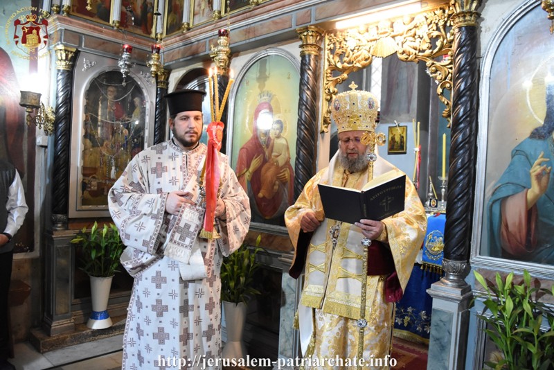 Η εορτή της Σύλληψης της Αγίας Άννης στα Ιεροσόλυμα