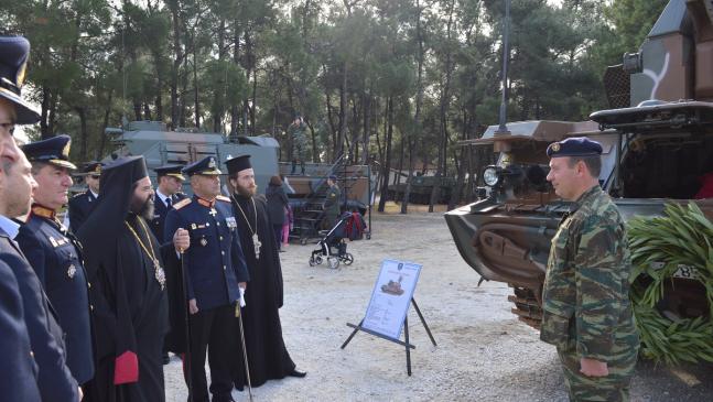 Ο εορτασμός της προστάτιδας του Πυροβολικού στην Κομοτηνή