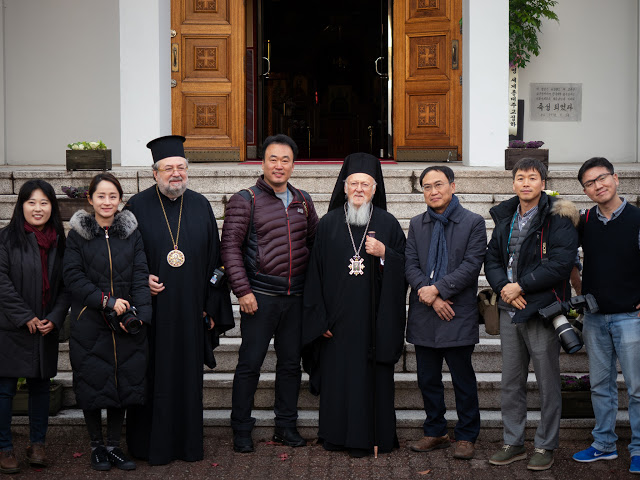 Συνεχίζεται η επίσκεψη του Οικ. Πατριάρχου στην Κορέα (φώτο)