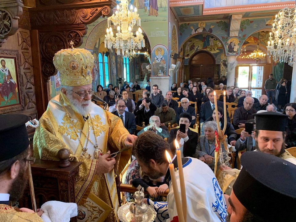 Χειροτονία Διακόνου στην Ι.Μ. Κωνσταντίας