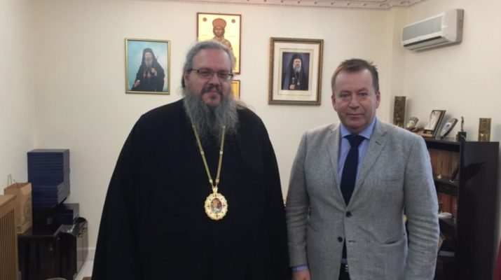 Συνάντηση Υφυπ. Αγροτικής Ανάπτυξης με τον Μητρ. Λαρίσης