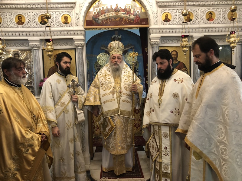 Θεία Λειτουργία στη Γαλήνη της Νάξου