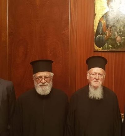 Εόρτιες ευχές του Οικ. Πατριάρχη στον Μητρ. Κωνσταντίας