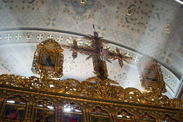 Ο μεγάλος εσπερινός στο ναό του αγίου Γεωργίου στο Φανάρι