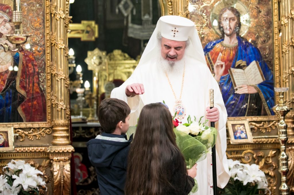 Romanian Patriarch prayerfully celebrates his Patron Saint