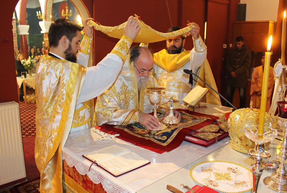Αρχιερατική Θεία Λειτουργία στον Αγ.Γεώργιο Παγγαίου