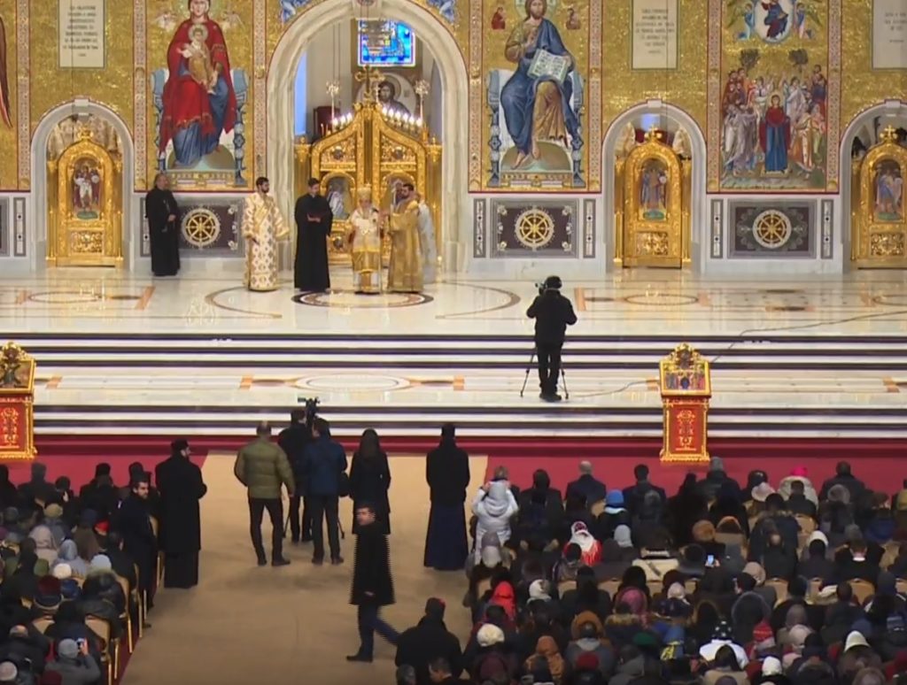 Cuvântul Patriarhului Ierusalimului la sărbătoarea Sf. Ap. Andrei, Ocrotitorul românilor şi al Catedralei Naţionale