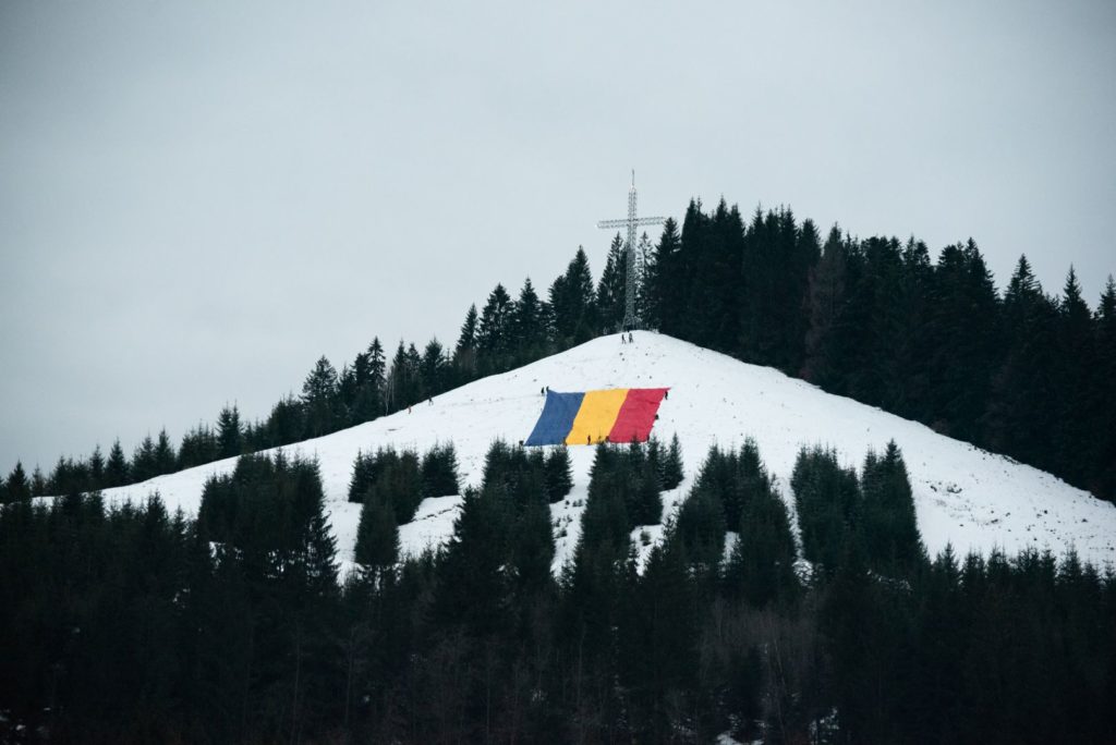 Final de An Centenar la Putna: Retragerea cu torțe (VIDEO)