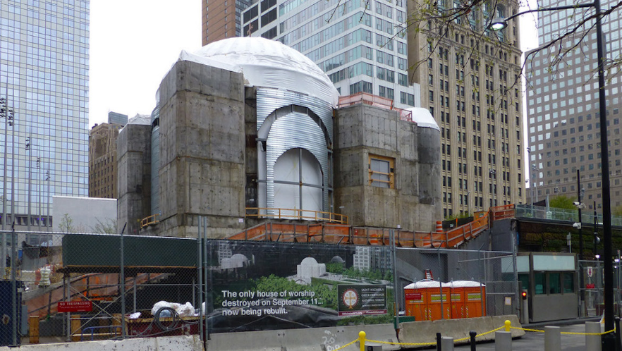 Lucrările de reconstruire a bisericii ortodoxe Sf. Nicolae din New York vor fi reluate în scurt timp