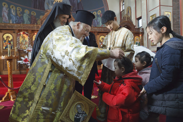 Από την επίσκεψη του Οικ. Πατριάρχη στη Σεούλ
