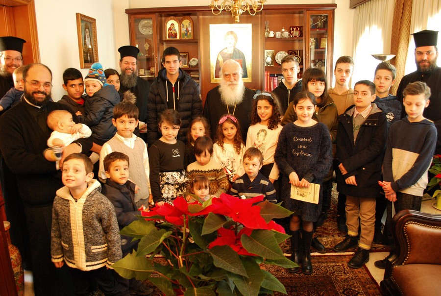 Τα παιδιά των Ιερέων δέχτηκε ο Μητρ. Νέας Σμύρνης