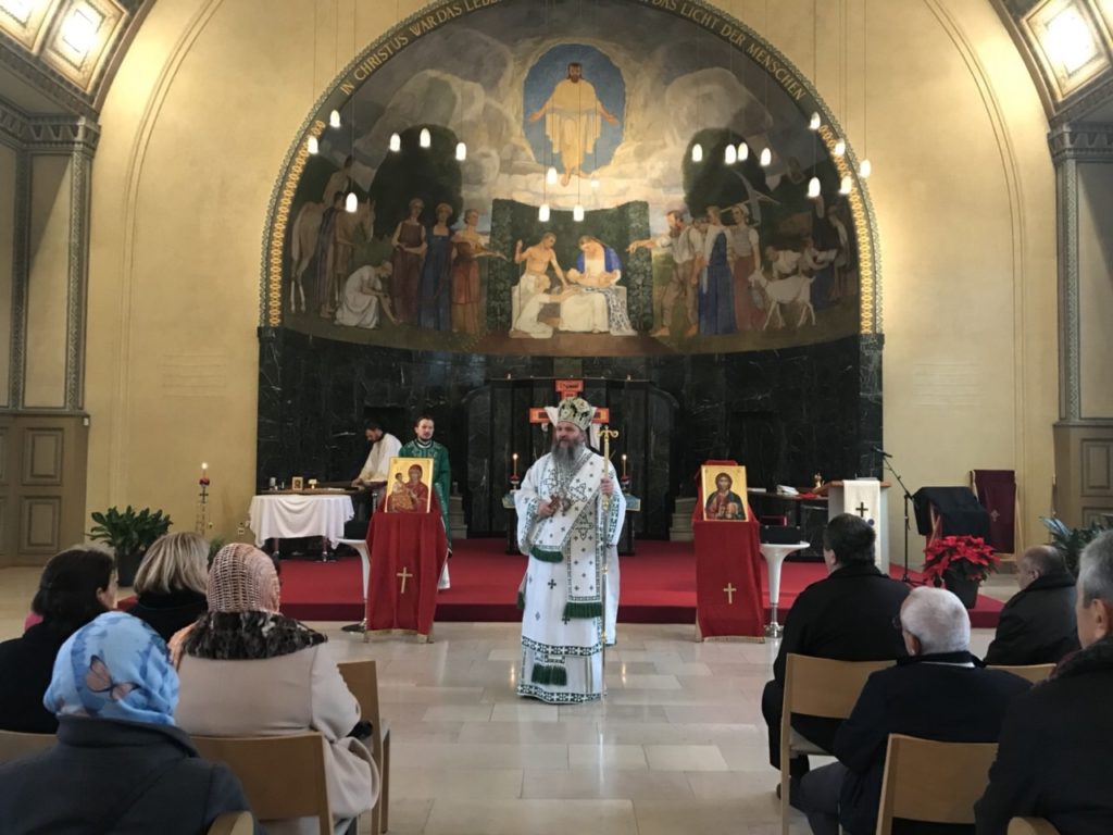 Владика Андреј у санктгаленској парохији