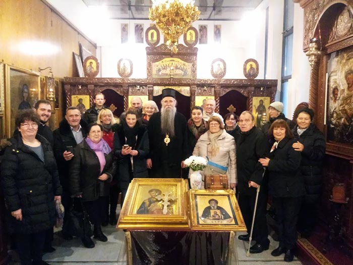 Владика Јоаникије у посети Црквеној општини Франкфурт