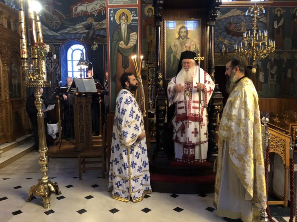 Μαθητική Θεία Λειτουργία στη Δομβραίνα