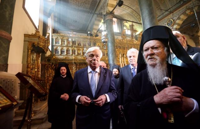 Επικοινωνία και ευχές μεταξύ Οικ. Πατριάρχου και Προέδρου Ελληνικής Δημοκρατίας