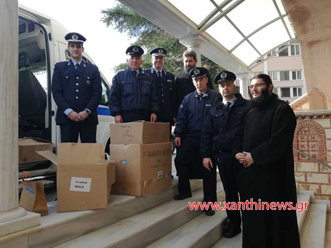 Πράξη αγάπης των εργαζομένων της Αστυνομίας Ξάνθης